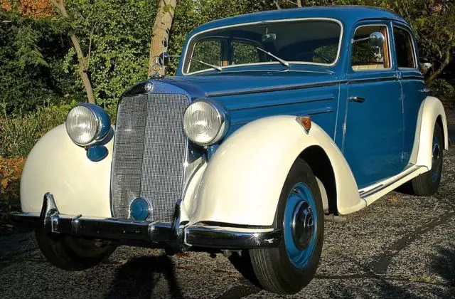 1950 mercedes benz 170s ponton sedan restored 88k miles no reserve