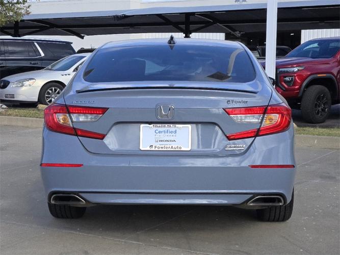 cpo 2021 honda accord sedan sport special edition