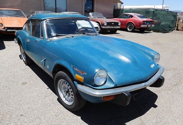 1971 triumph gt6 mkiii--matching numbers-runs- beautiful solid rustfree project