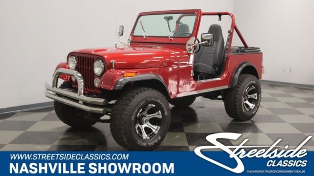 1982 jeep cj7 jeep 258 ci - inline 6 3 speed manual classic vintage collector