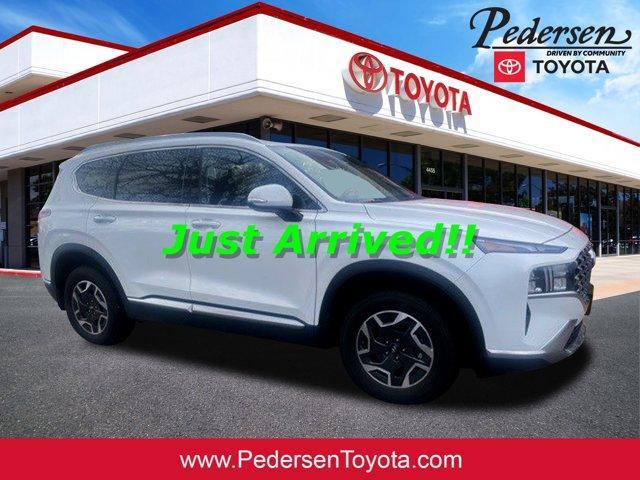 2021 hyundai santa fe hev blue