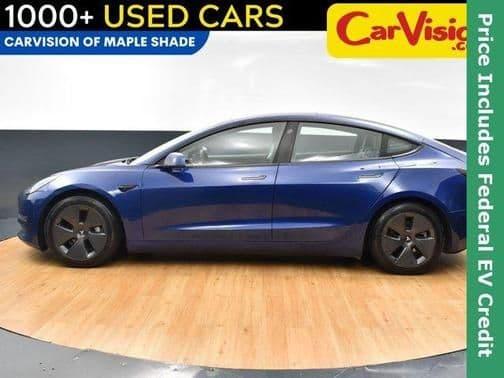 2021 tesla model 3 standard range plus in maple shade, new jersey