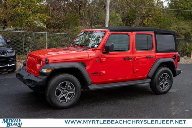 2022 jeep wrangler unlimited sport s 4x4