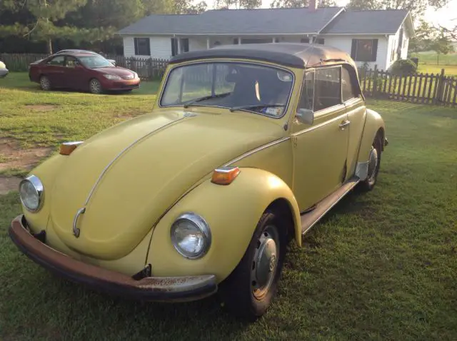 1971 vw beetle convertible