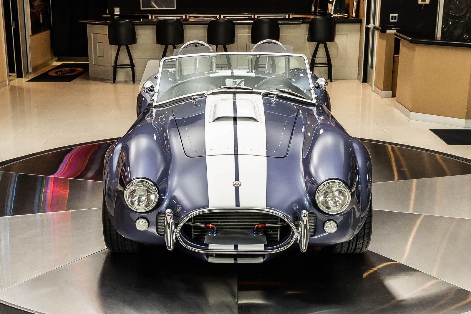 1965 shelby cobra backdraft steel blue metallic 402ci v8 5638 miles