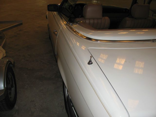 mercedes 380 sl (1983) "low miles"