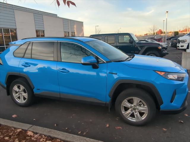 2021 toyota rav4 hybrid le