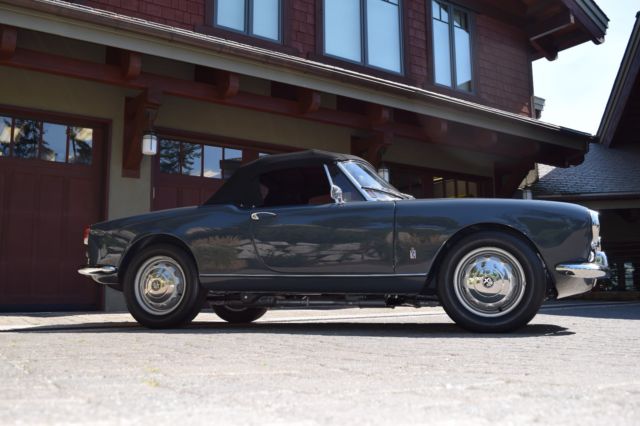 1960 alfa romeo giulietta spider veloce 750