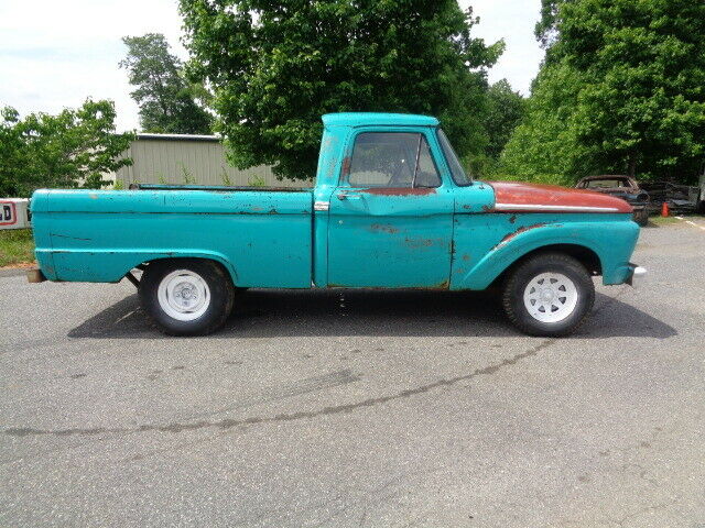 1966 ford f100 351 windsor auto 6 foot short bed