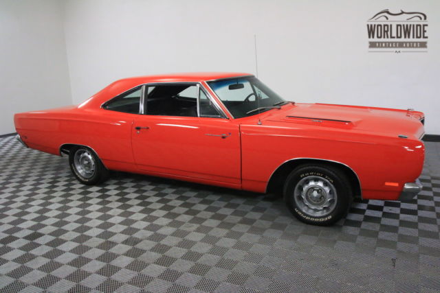 1969 orange road runner v8 383!