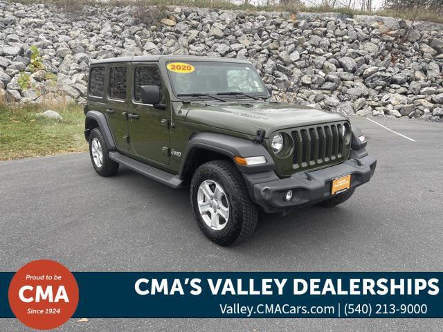 2020 jeep wrangler unlimited sport s 4x4