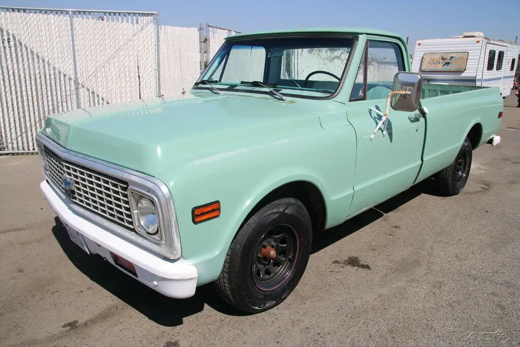 1971 chevrolet c-10 cheyenne long bed *cool classic* automatic v8 no reserve