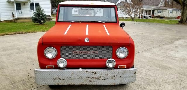 1966 scout 800, great platform for a restoration. very cool