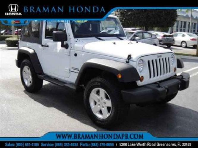 2013 jeep wrangler sport in greenacres, fl