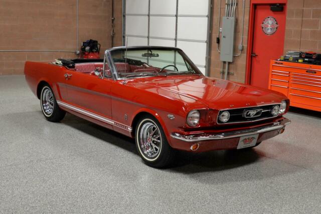1966 ford mustang gt convertible 289 a-code 4-speed loaded! beautifully restored