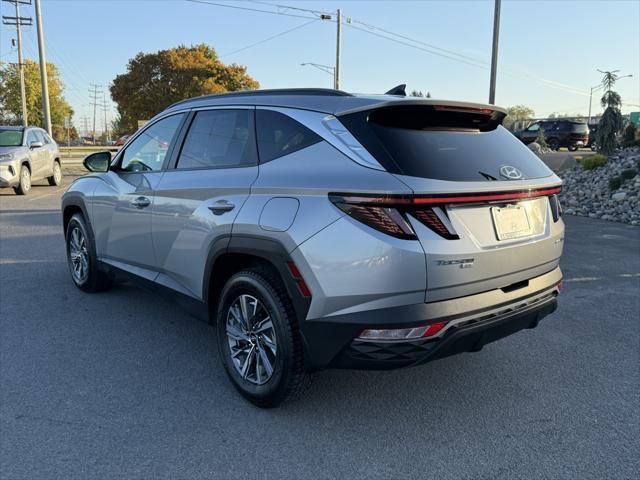 2022 hyundai tucson hybrid blue