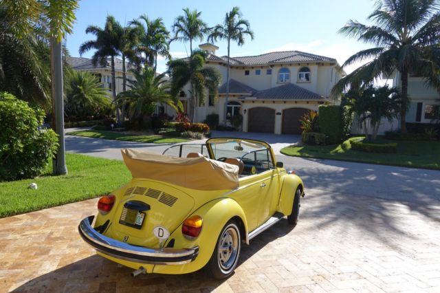 1979 volkswagem super beetle convertible immaculate conditions