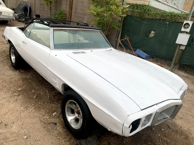 1969 firebird convertible barn find project with new mexico title