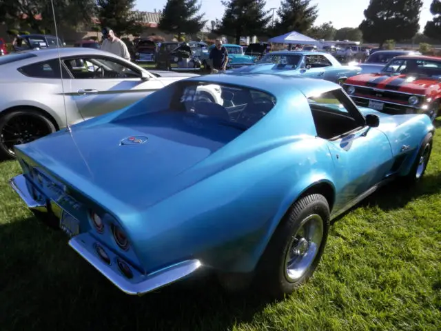 1973 chevy corvette stingray 454 4 speed orig paint cold ac rust free calif car
