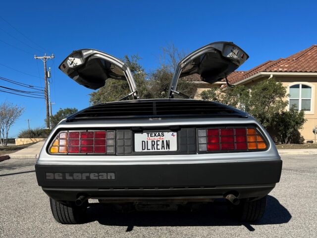 one of the last de loreans ever made - production unit # 20,042 out of 20,105