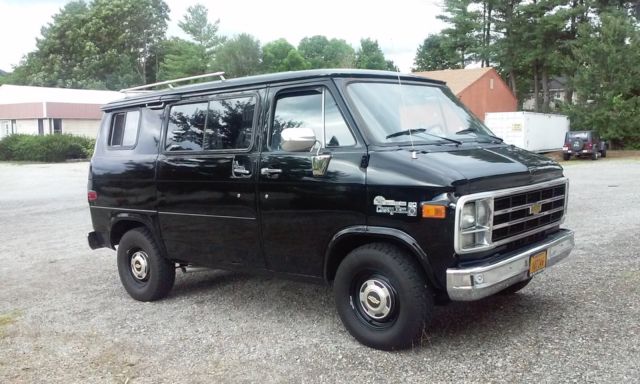 chevy van 78' conversion vintage chevrolet custom low reserve