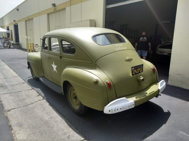 1941 plymouth special deluxe us army staff car world war ii