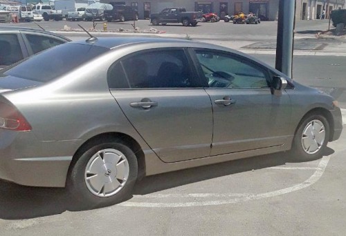 2007 honda civic hybrid rebuilt for sale in nevada
