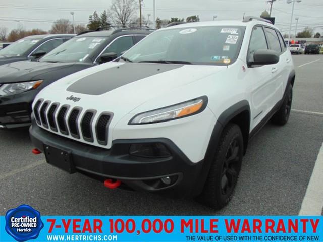 2016 jeep cherokee trailhawk 4x4 trailhawk 4dr suv for sale in dover, delaware