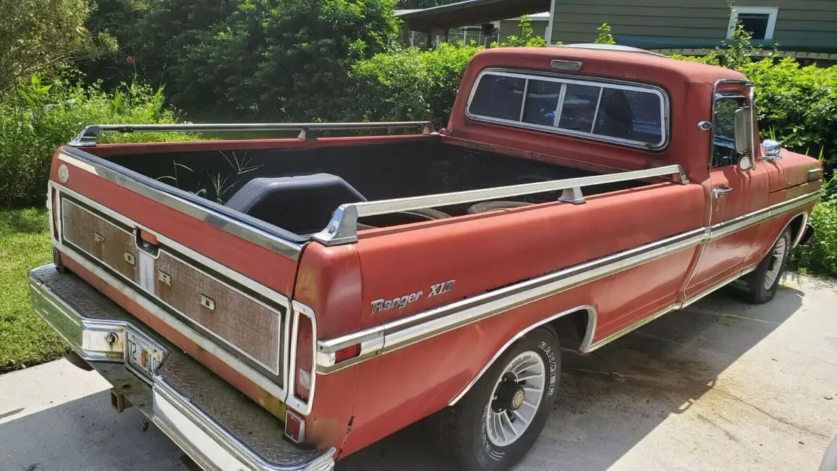 1972 ford f-100 ranger xlt - parts - no reserve!!!