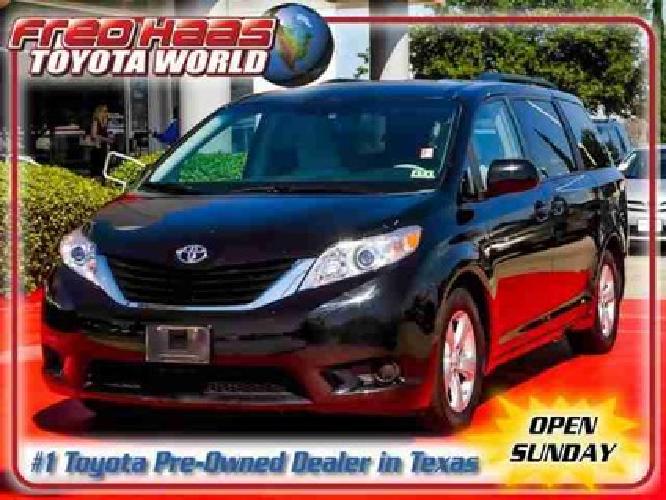 2011 toyota sienna 8-pass van v6 le fwd in spring, tx