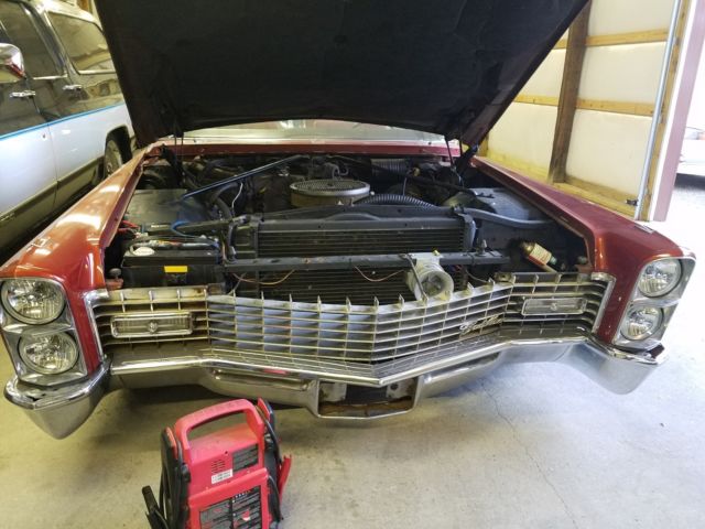 1967 bagged cadillac convertible
