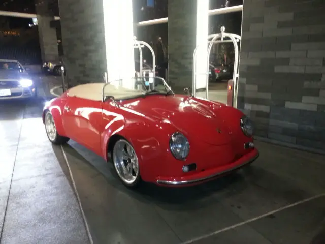 1957 porsche 356 speedster only 6857 miles - see pictures