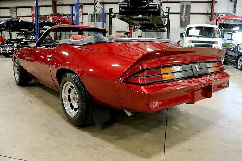 1981 chevrolet camaro berlinetta 61810 miles burgundy coupe 3.8l 6cyl automatic