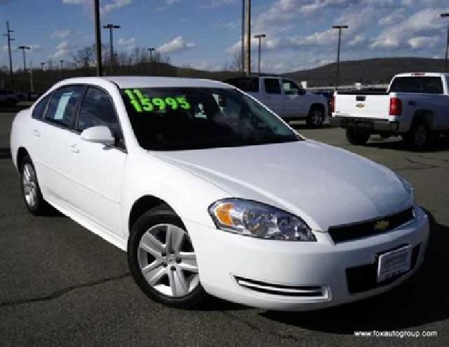 used 2011 chevrolet impala 4dr sdn ls retail sedan, 11,900 miles in painted post, ny