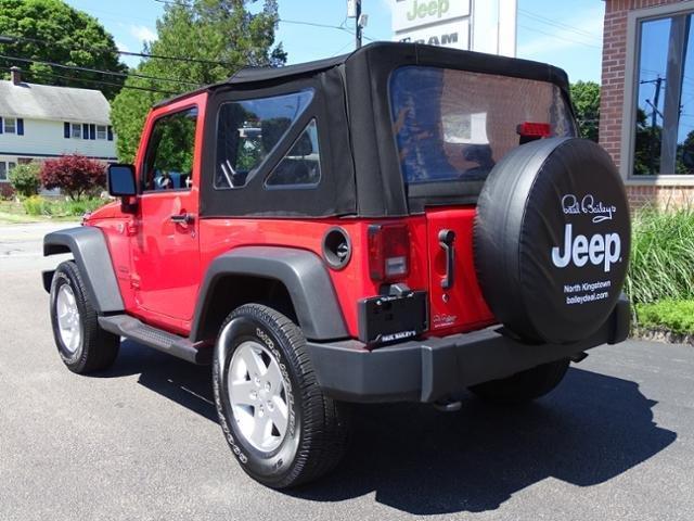 2013 jeep wrangler sport 4x4 sport 2dr suv for sale in north kingstown, rhode island