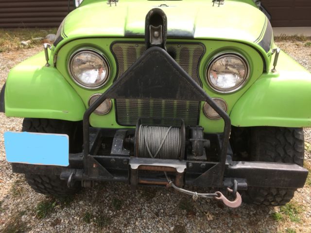 rare classic 1971 jeep cj5 renegade ii--reduced price