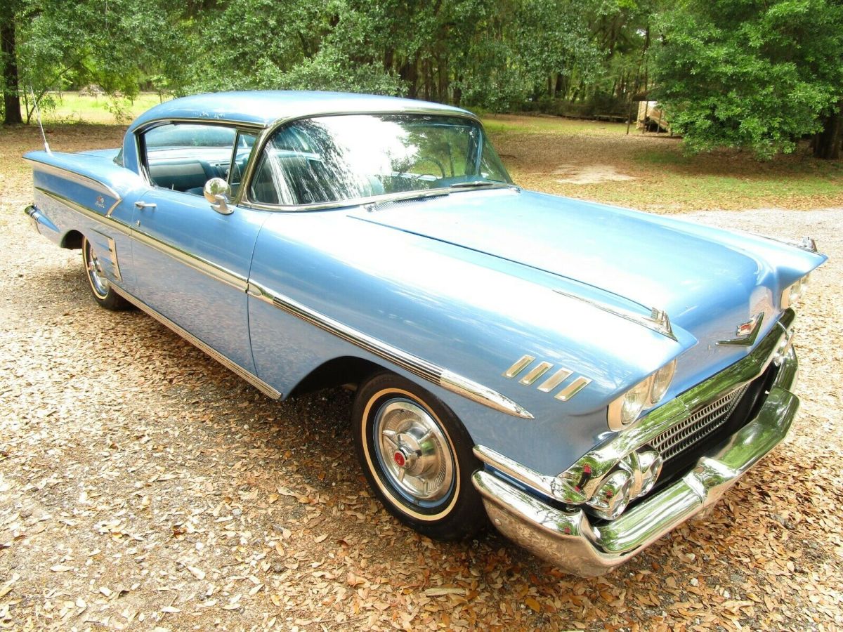 1958 chevrolet impala chevy garage barn find triple tri carb rod no reserve