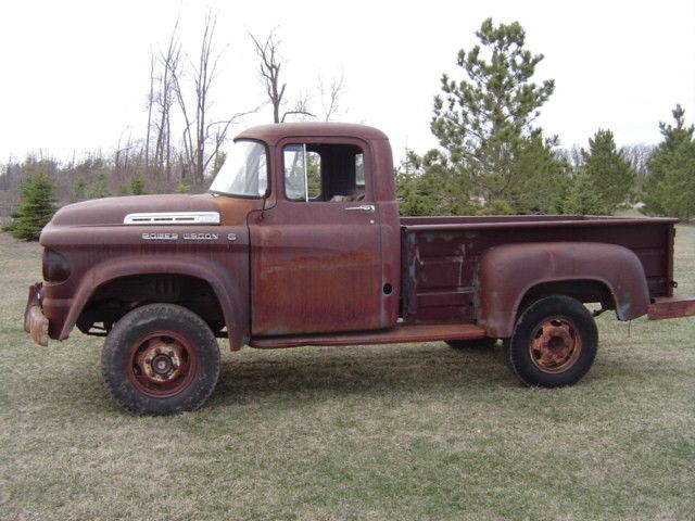 1958 dodge power wagon -w100