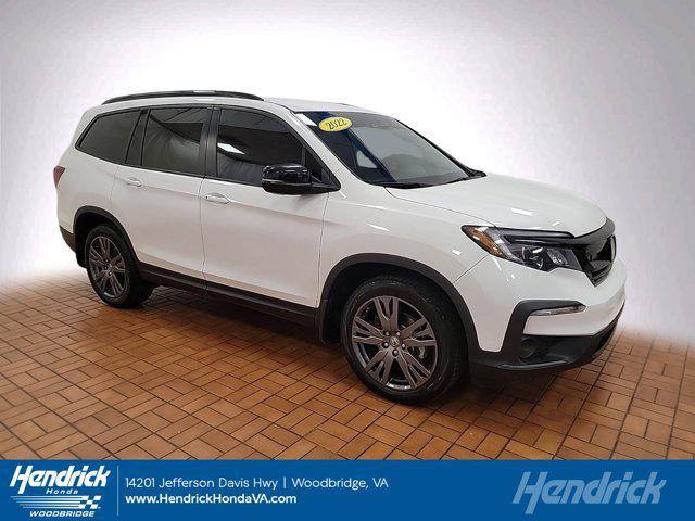 2022 honda pilot awd sport
