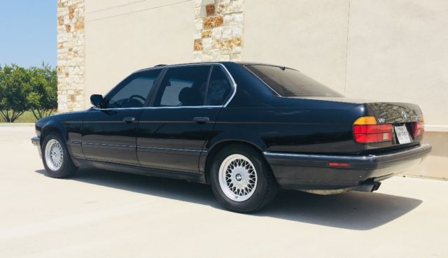 1990 bmw 750il v12, books & records, stunning