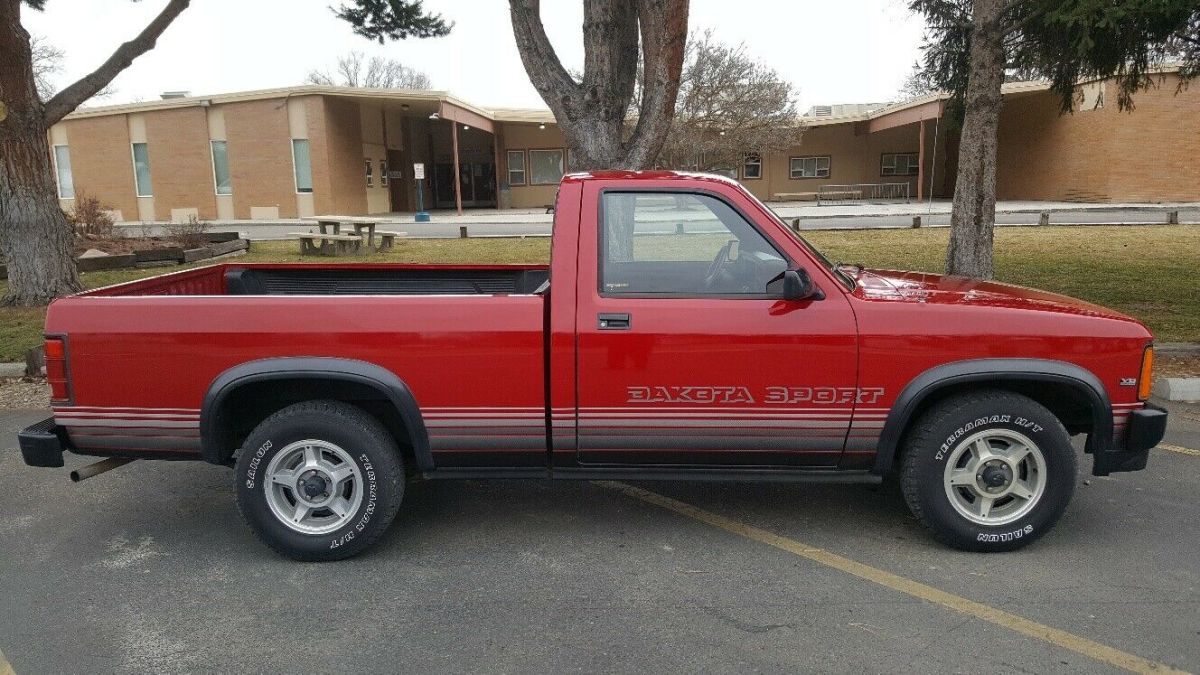 1989 dodge dakota sport 2wd sb truck..amazing survivor condition! mopar plymouth