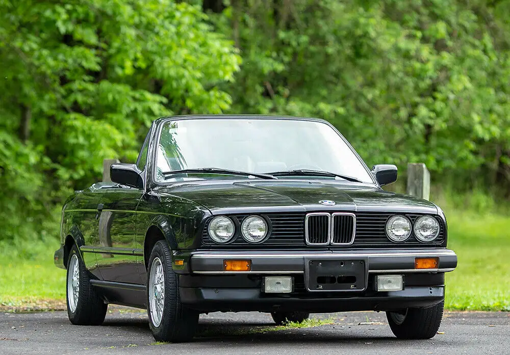 1991 bmw 325ic e30 convertible 5sp manual sport serviced carfax rare!