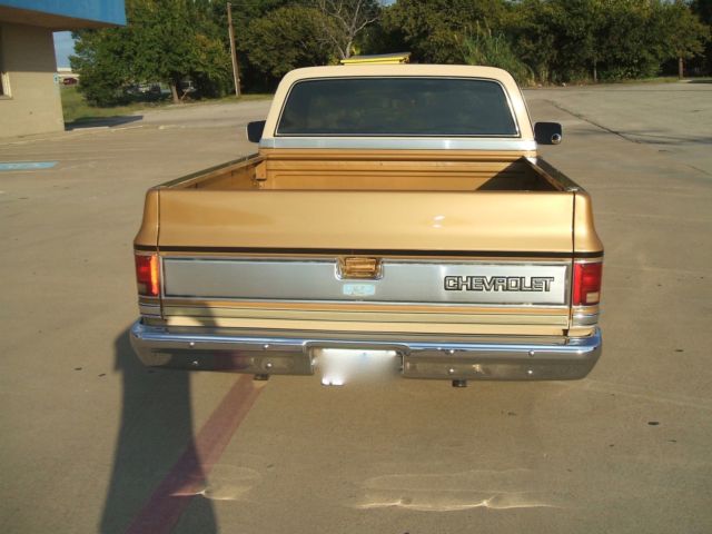 1984 chevrolet c10 custom standard cab pickup 2-door 5.7l short bed