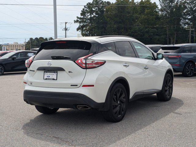 2018 nissan murano sl