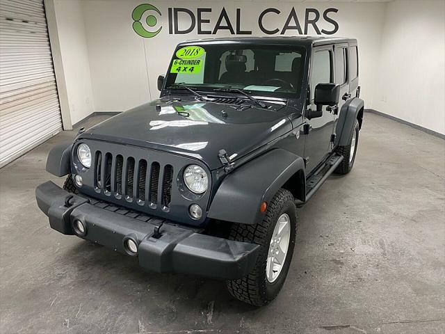 2018 jeep wrangler jk unlimited sport