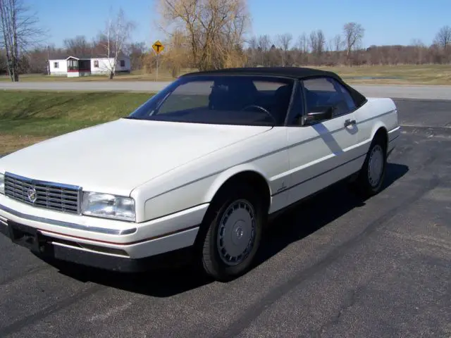 1989 caddy allante convertable real nice 65k miles
