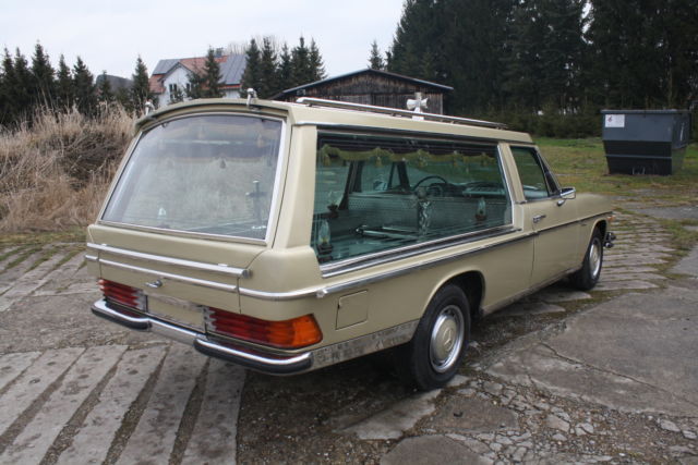 funeral coach mercedes-benz hearse [w115] /8 250 gas