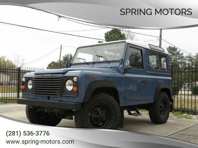 1991 land rover defender 90 manual awd i4 2.5l diesel