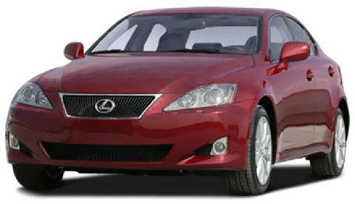 2008 lexus is 250 4dr sport sdn man rwd in san carlos, ca