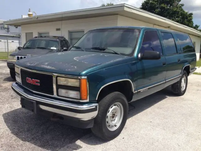 ((no reserve)) 1992 gmc suburban k1500 4x4